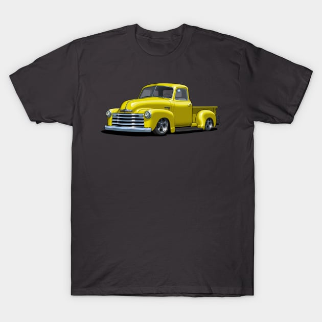 Custom 49 Chevy Pickup Truck T-Shirt by candcretro